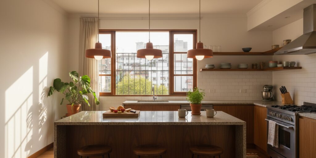 Luminária para cozinha: como escolher a ideal